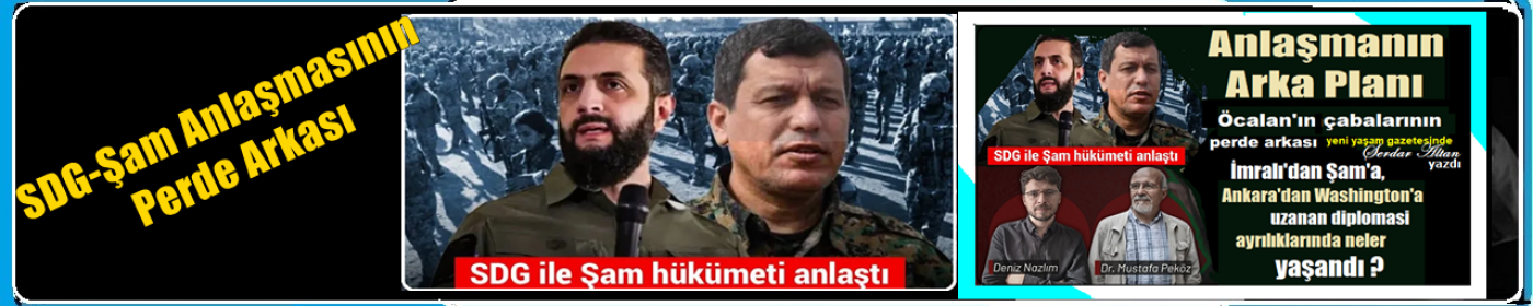 SDG-Şam Anlaşmasının Perde Arkası